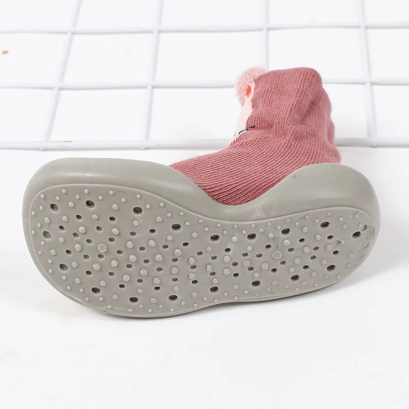 Infant Kids Rubber Soft Non-Slip Sole Casual Shoes