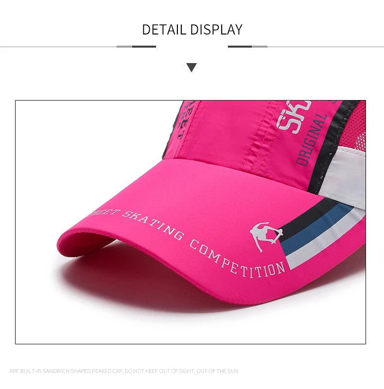 Quick Drying Thin Breathable Baseball Cap