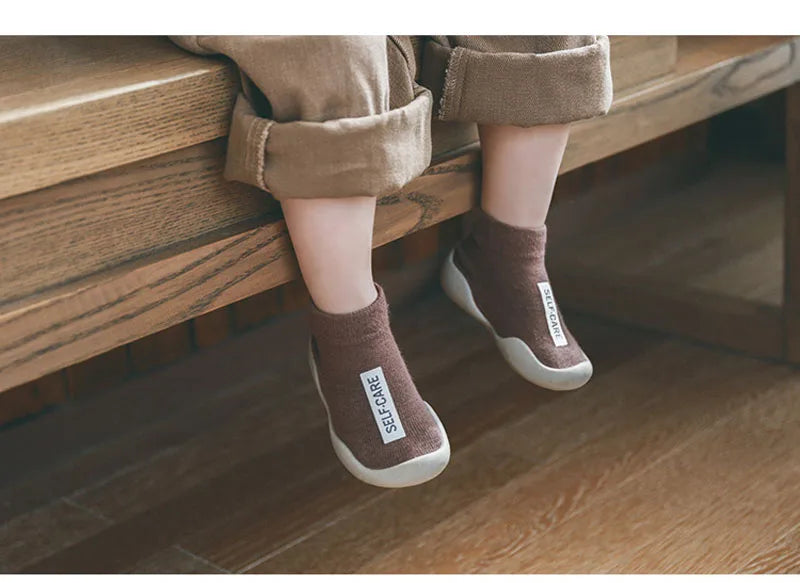 Infant Kids Rubber Soft Non-Slip Sole Casual Shoes