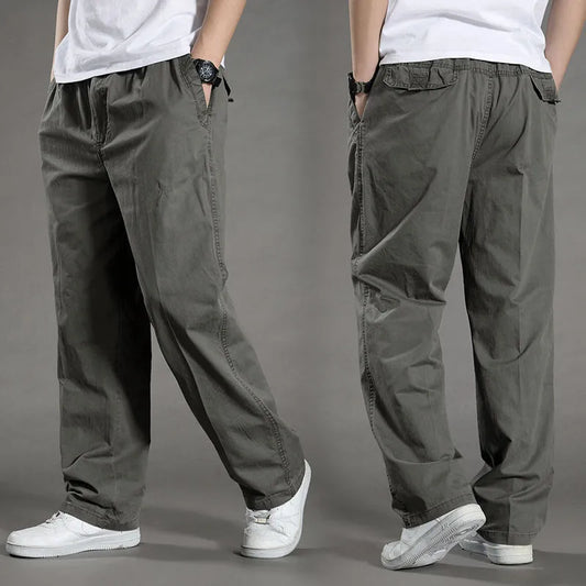 Cotton Cargo Pants Summer Sweatpants