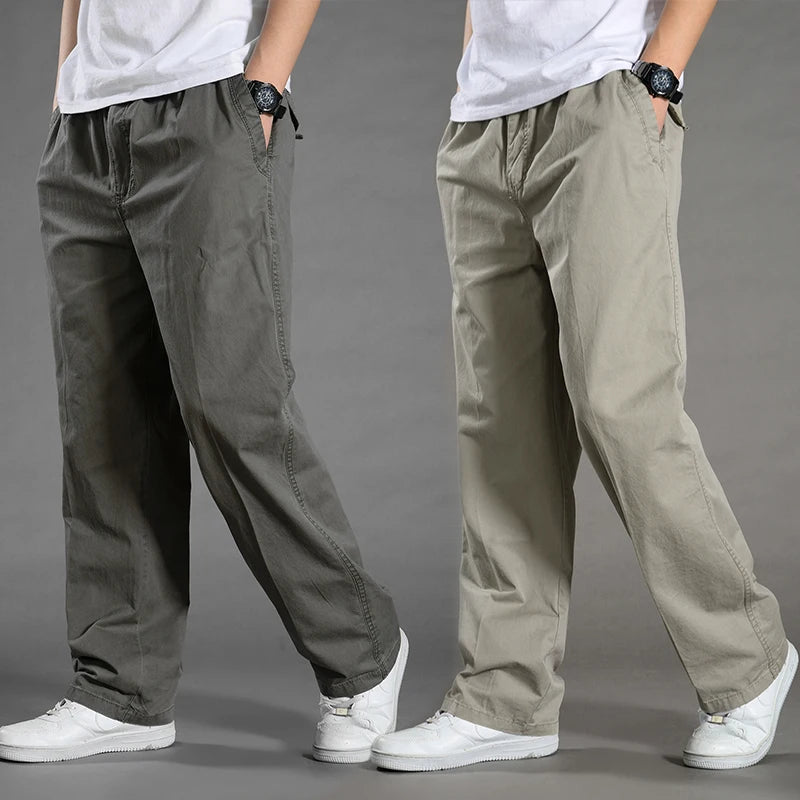 Cotton Cargo Pants Summer Sweatpants