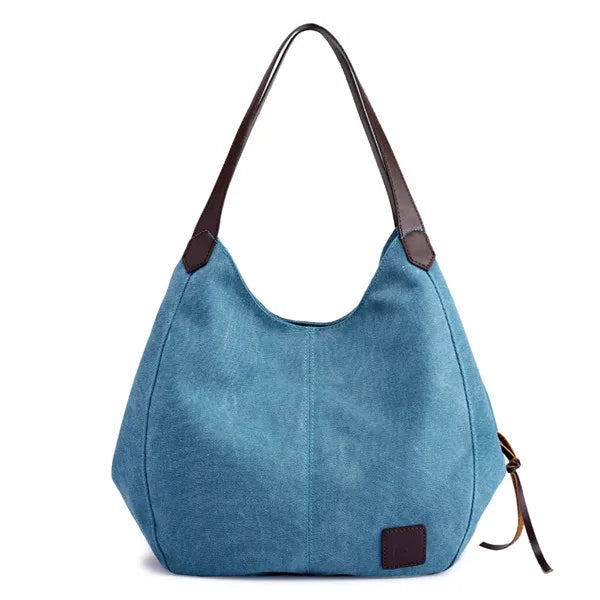 Bolsos Muje Vintage Canvas Shoulder Bag