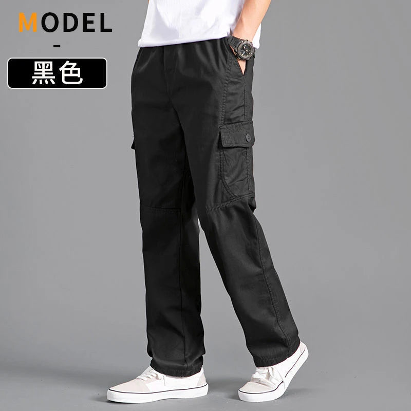 Cotton Cargo Pants Summer Sweatpants