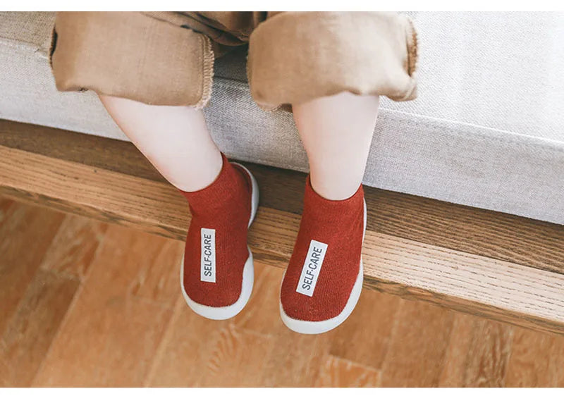 Infant Kids Rubber Soft Non-Slip Sole Casual Shoes