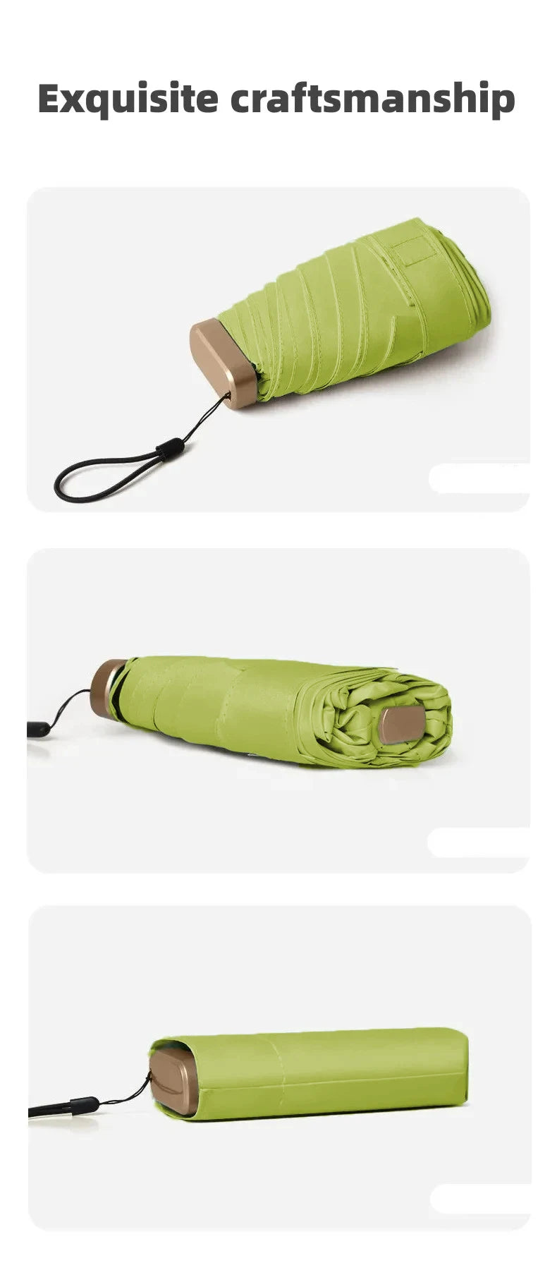 UPF50+ Mini Pocket Umbrella