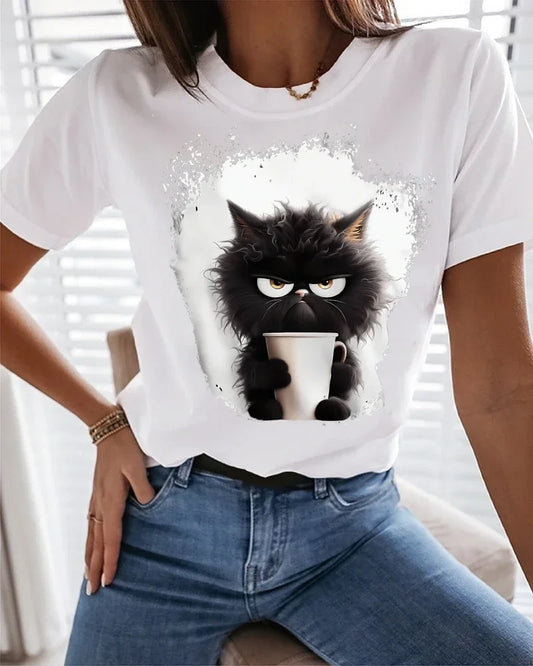 The Moody Cat T-shirt