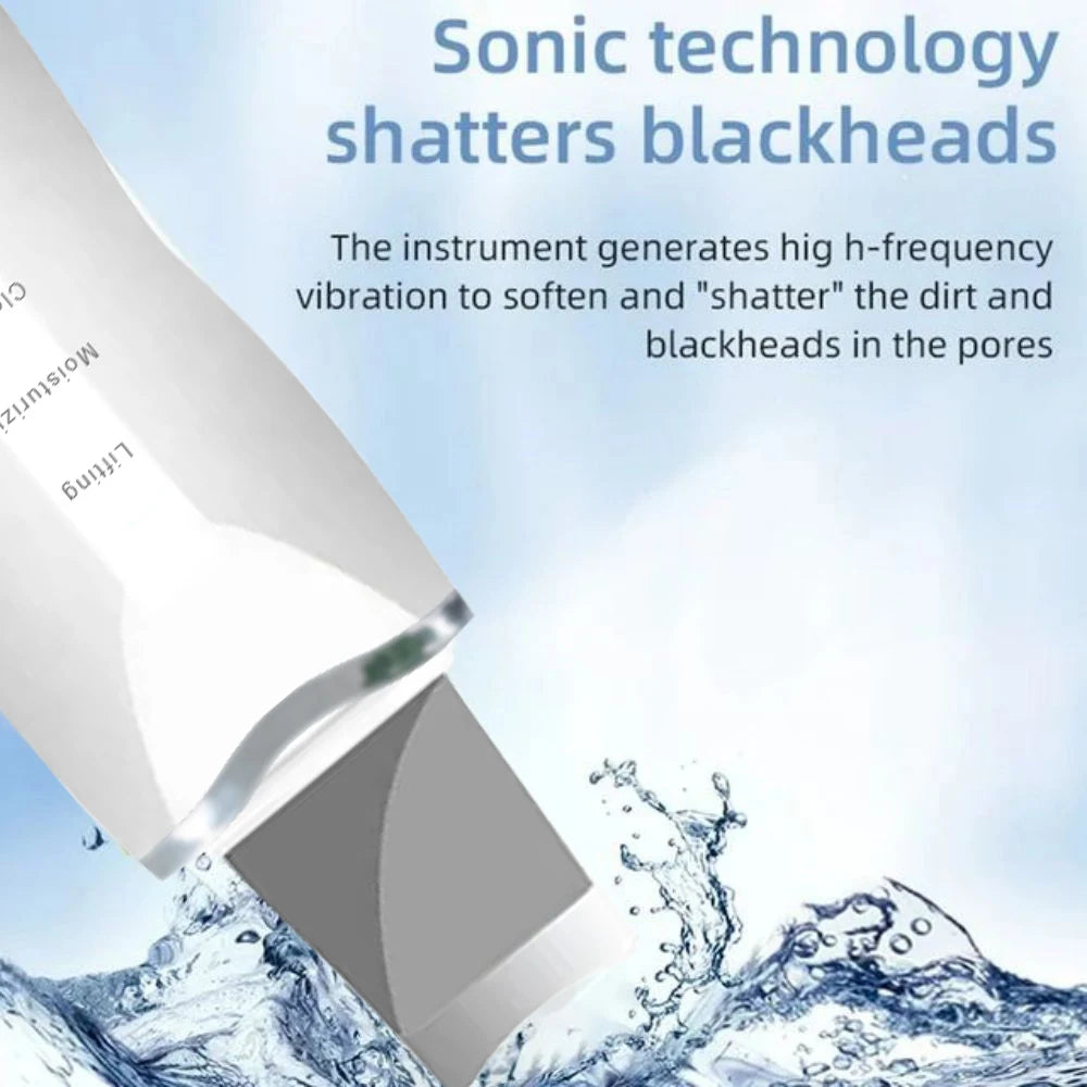 Ultrasonic Skin Scraper β Deep Pore Cleansing Facial Device for Men & Women, Professional Skin Care Tool