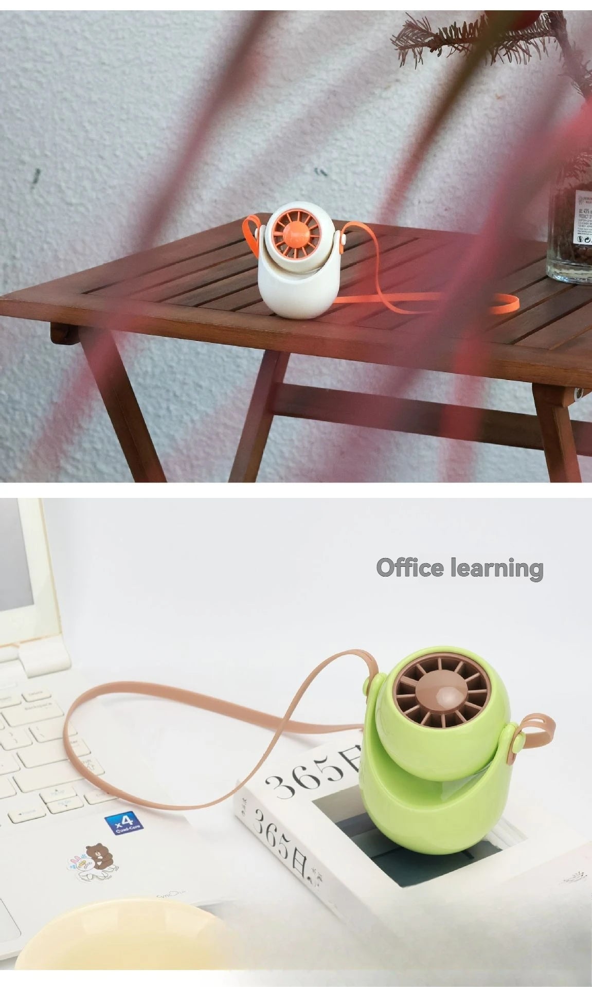 2025 Ultra-Quiet Hands-Free Neck Fan
