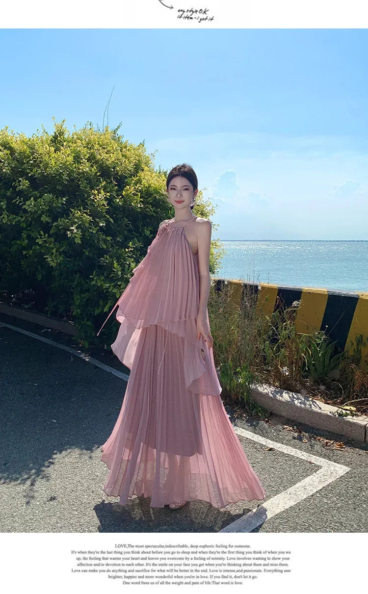 Fairy Shore – 2pc Beach Vacation Dress