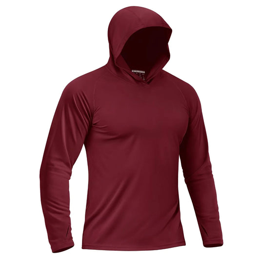 UPF 50+ UV Block Hooded T-shirt