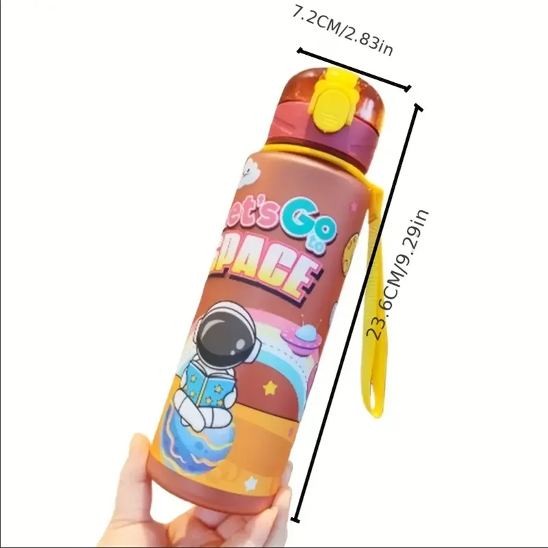 Kids Astronaut Water Bottle BPA-Free 700ml