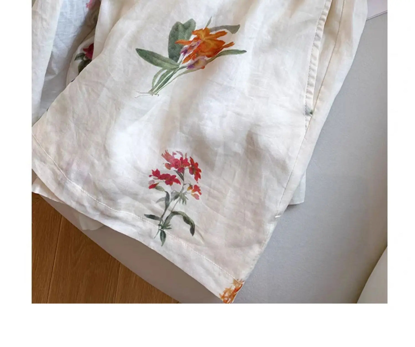 Lace & Light – Lantern Sleeve Summer Outfit