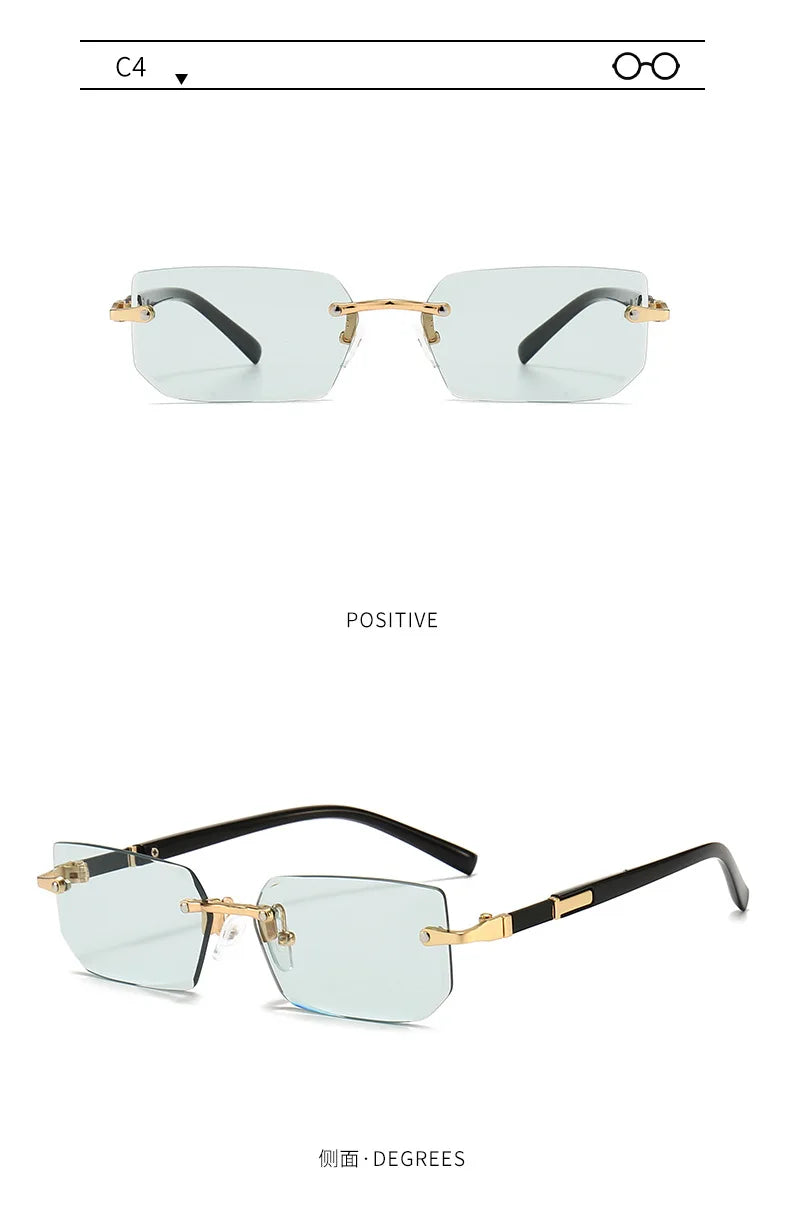 Rimless Travel Sunglasses