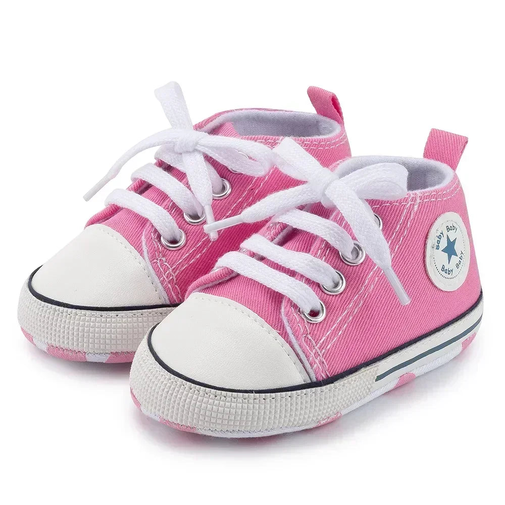 Canvas Sneakers Baby Boys Girls Shoes