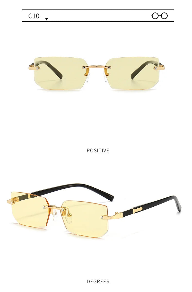 Rimless Travel Sunglasses