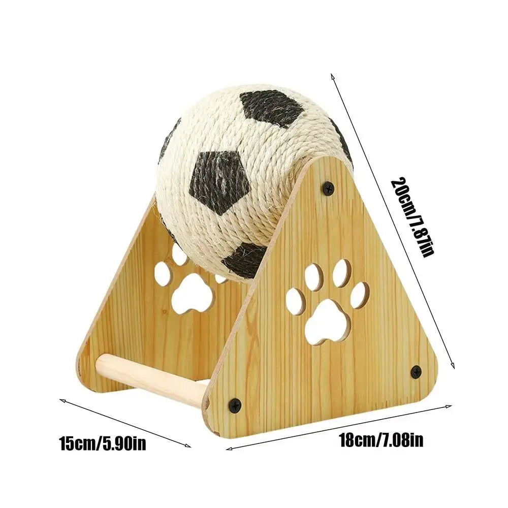 Wood Base Durable Cat Scratcher