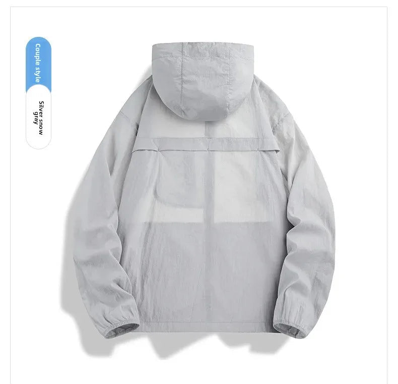 UPF50+ UV Protection Ultra Light Zipper Hoodie