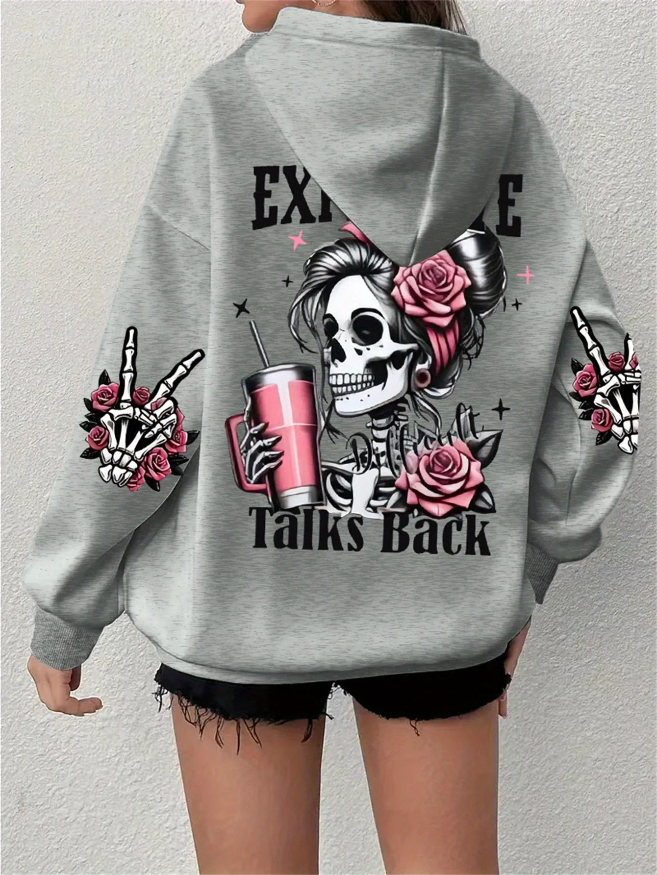 Funny Print Hoody