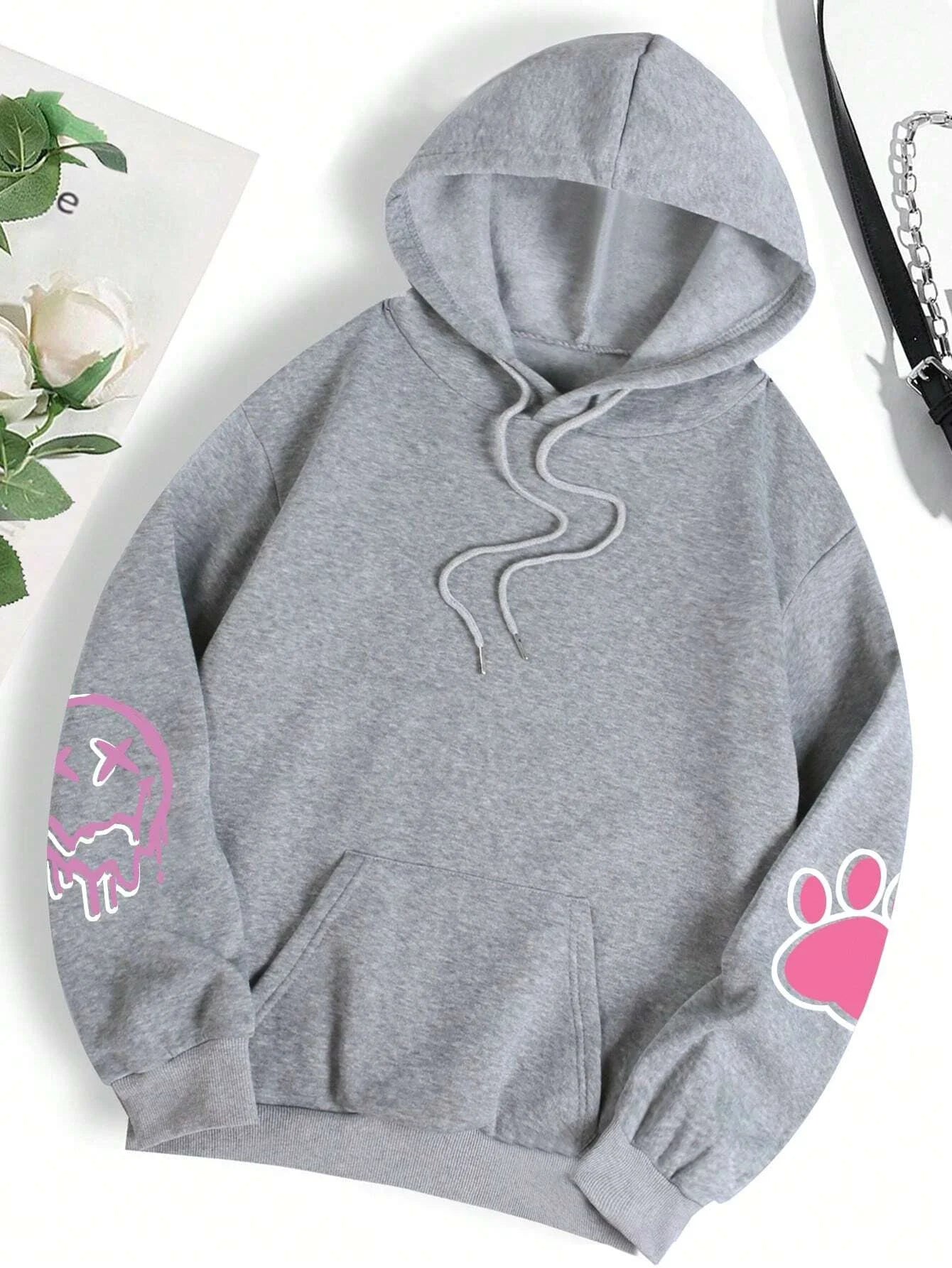 Hip Hop Street Casual Printed Hoodies