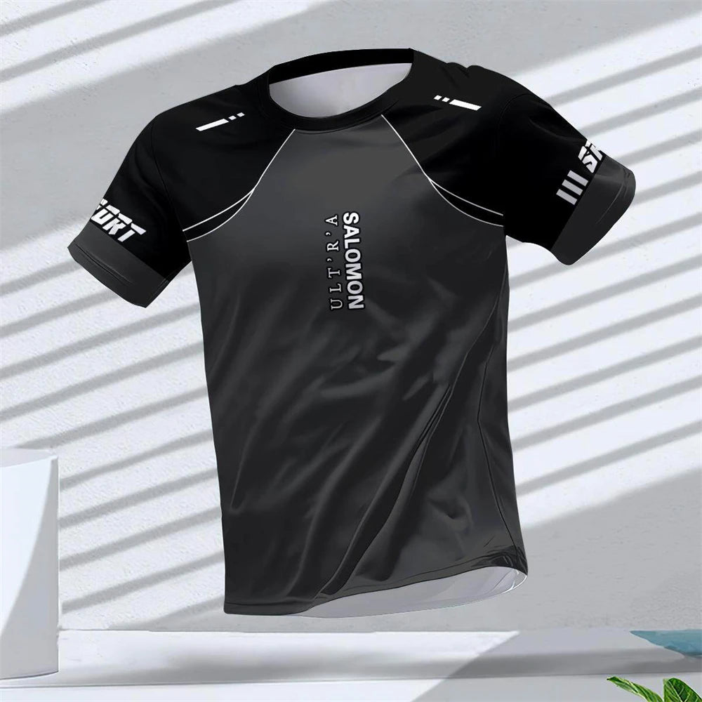Quick-Dry 3D Sports T-Shirt