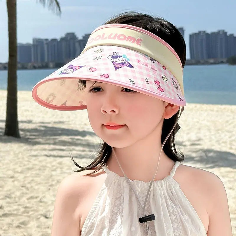 Sunscreen cooling hat with Two chargeable Fan