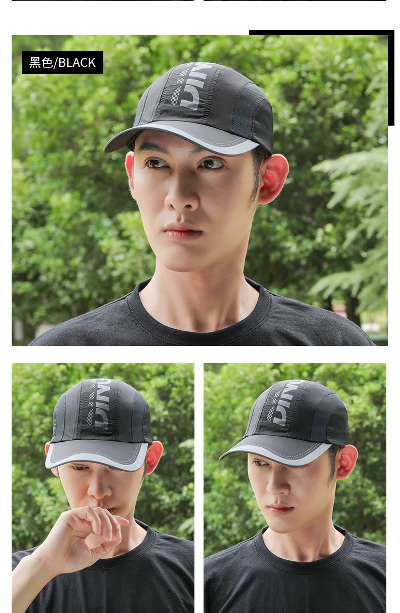 Anti-UV Sports Quick Drying Mesh Hat