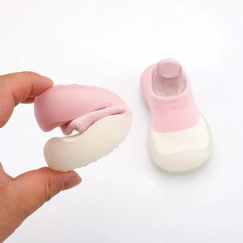 Infant Kids Rubber Soft Non-Slip Sole Casual Shoes