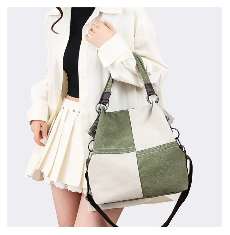 Canvas Retro Tote Bag
