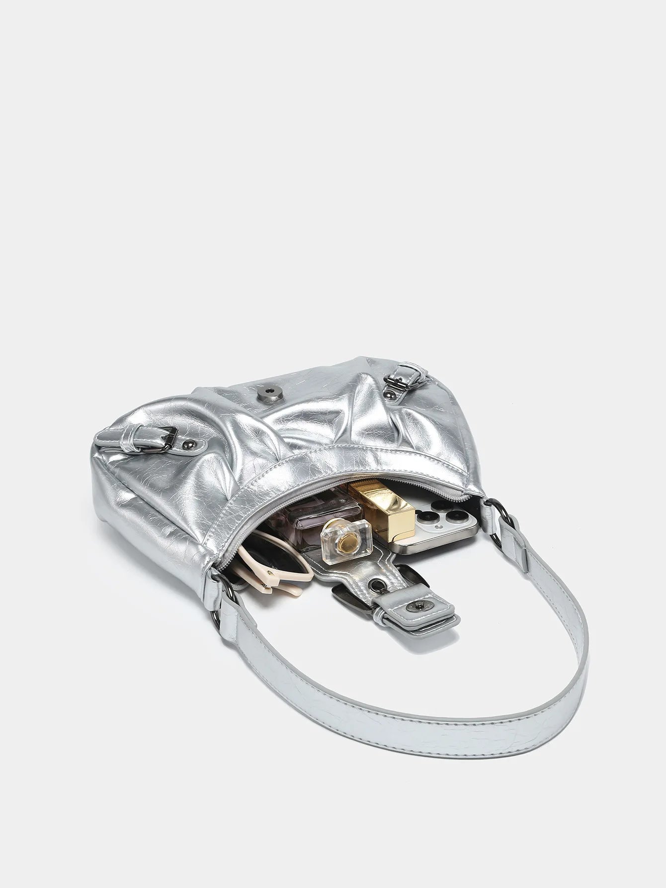 Spicy Girl Y2K Wasteland Leather Bag