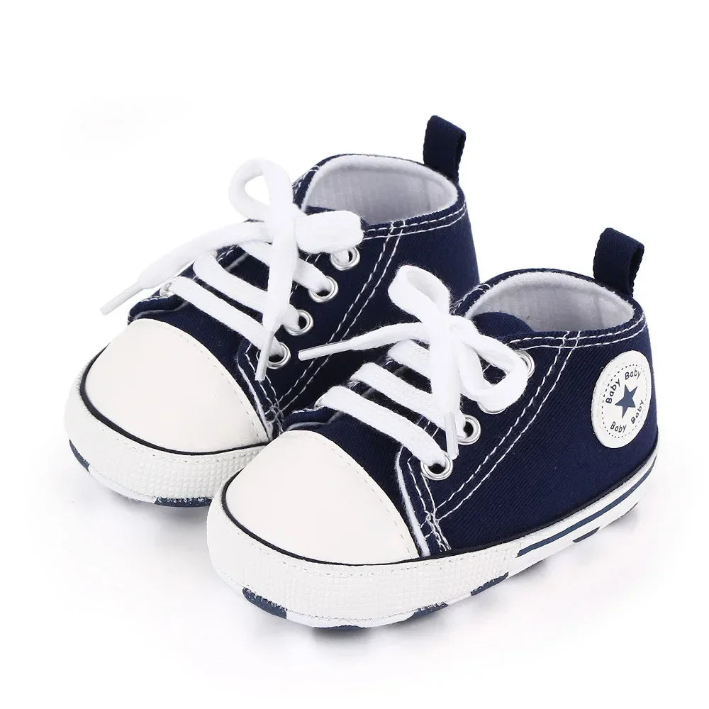 Canvas Sneakers Baby Boys Girls Shoes