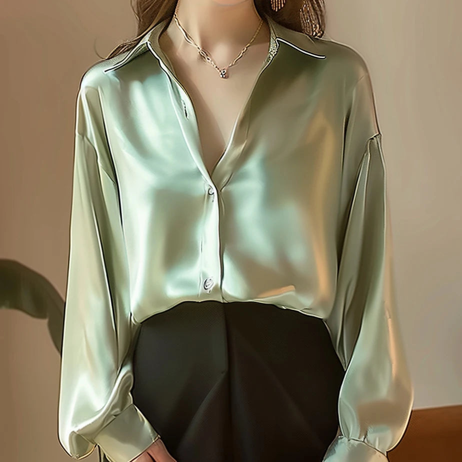 Long Sleeved Office Women's Shirts
