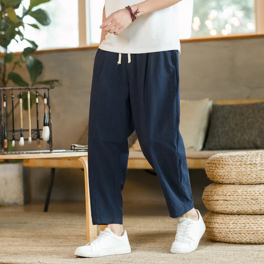 Cotton Linen Trousers