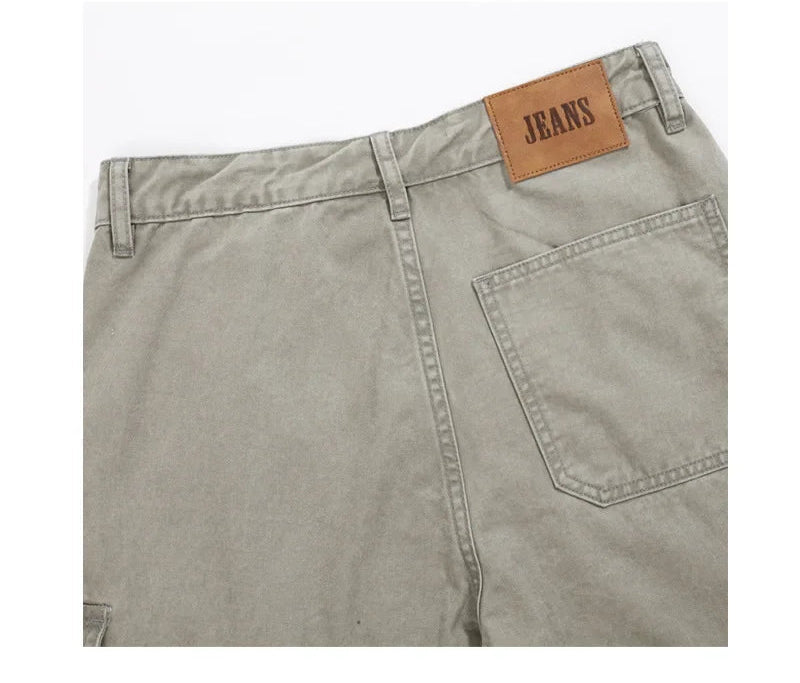 American Retro Casual Wide Leg Pants