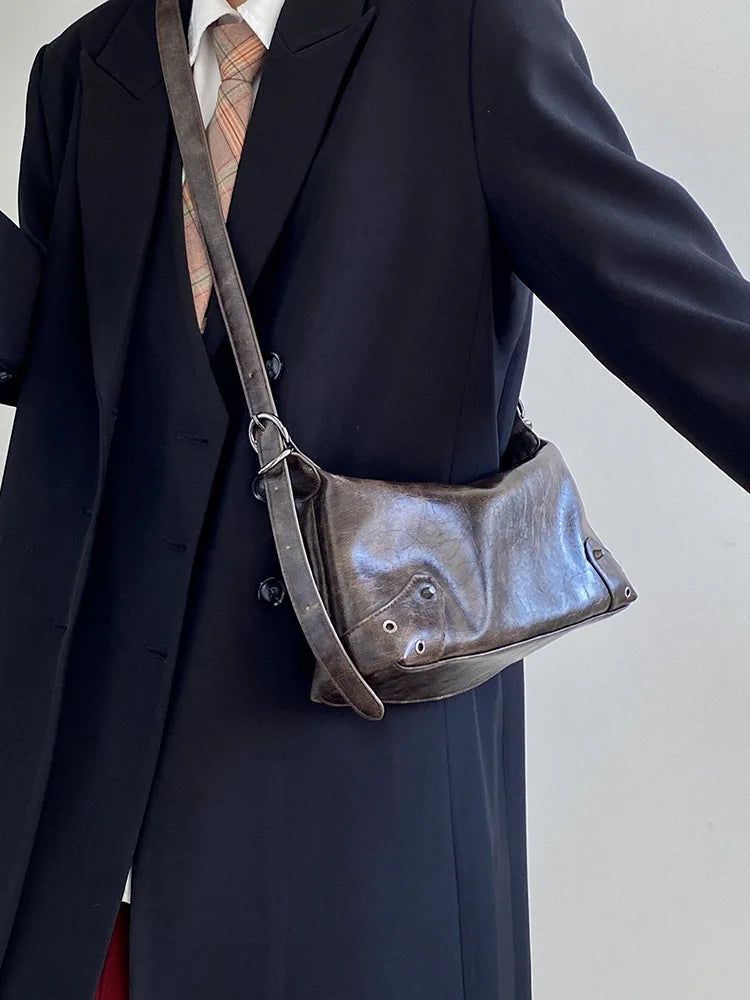 Spicy Girl Y3K Wasteland Leather Bag