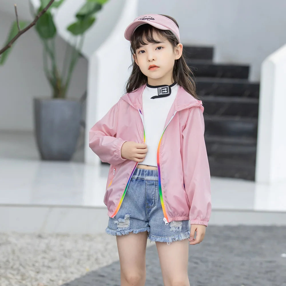 Kids Thin Sun-protective Jacket