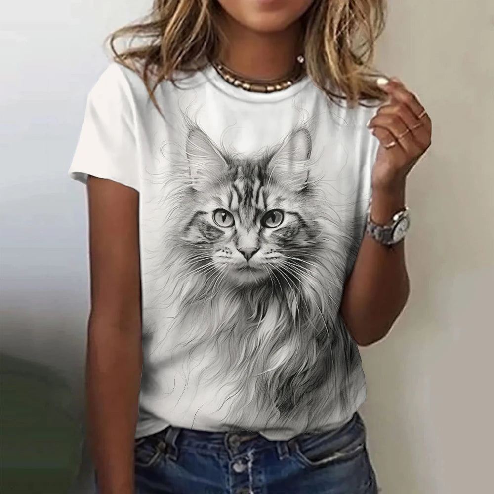 Cute Cat T-Shirt