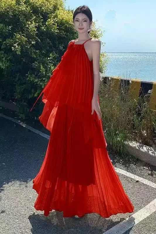 Fairy Shore – 2pc Beach Vacation Dress