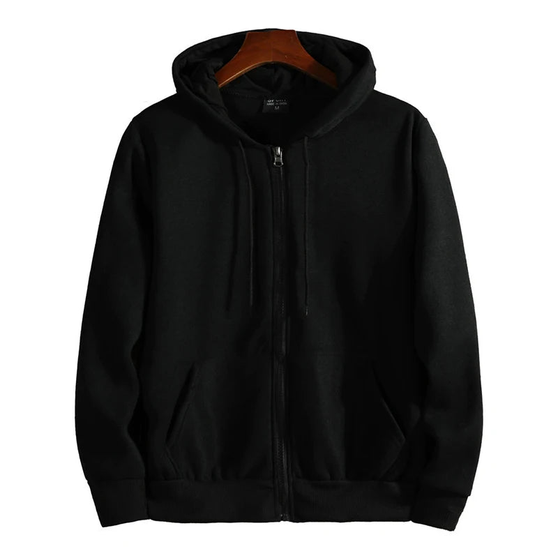 Zipper Hoodies Autumn Winter