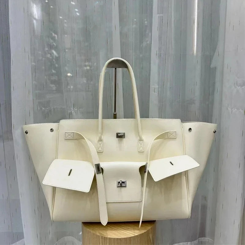 Square Buckle Design Luxury Handbag