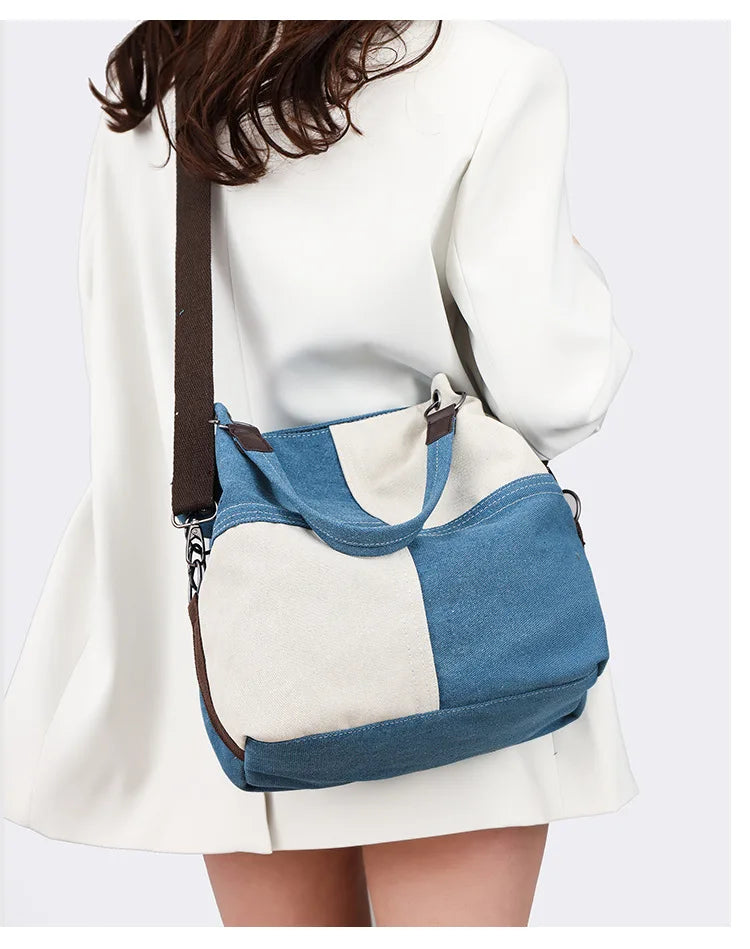 Canvas Retro Tote Bag