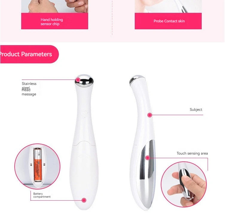 Home Electric Eye Massager β Anti-Fatigue, Reduce Puffiness & Fine Lines, Skin Care Eye Therapy Device
