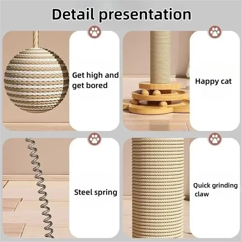 Pet Cat Toy Sisal scratcher