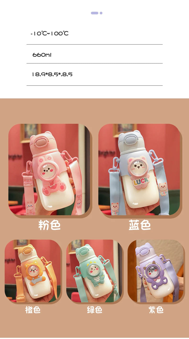 Children Leakage-proof Water Bottle