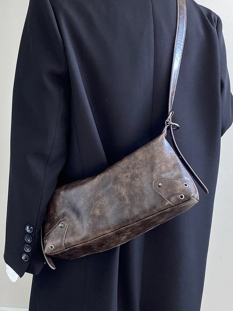 Spicy Girl Y3K Wasteland Leather Bag