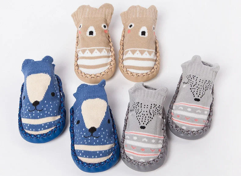 Anti Slip Soft Sole Baby Socks Slippers