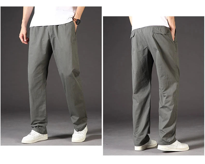 Cotton Cargo Pants Summer Sweatpants