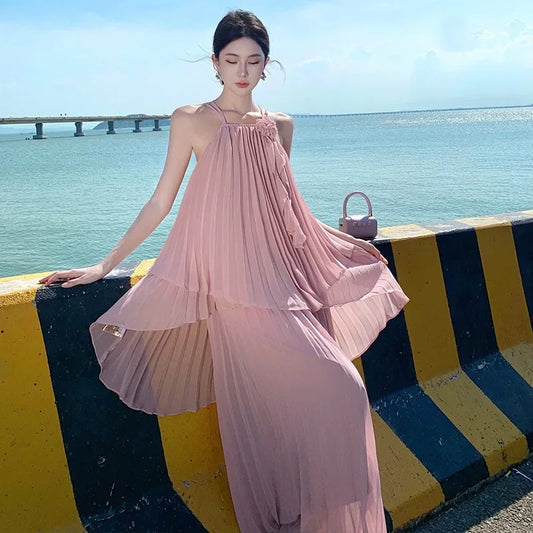 Fairy Shore – 2pc Beach Vacation Dress