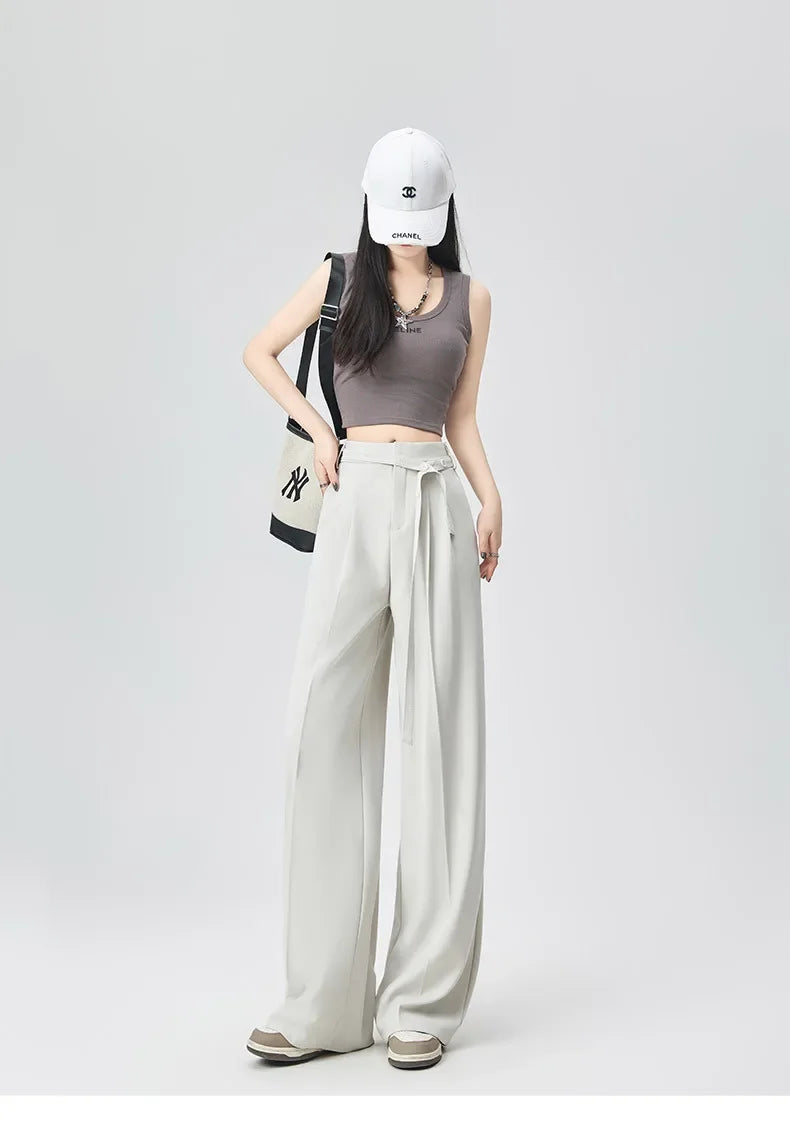 Women's Loose Drapey Suit Pants