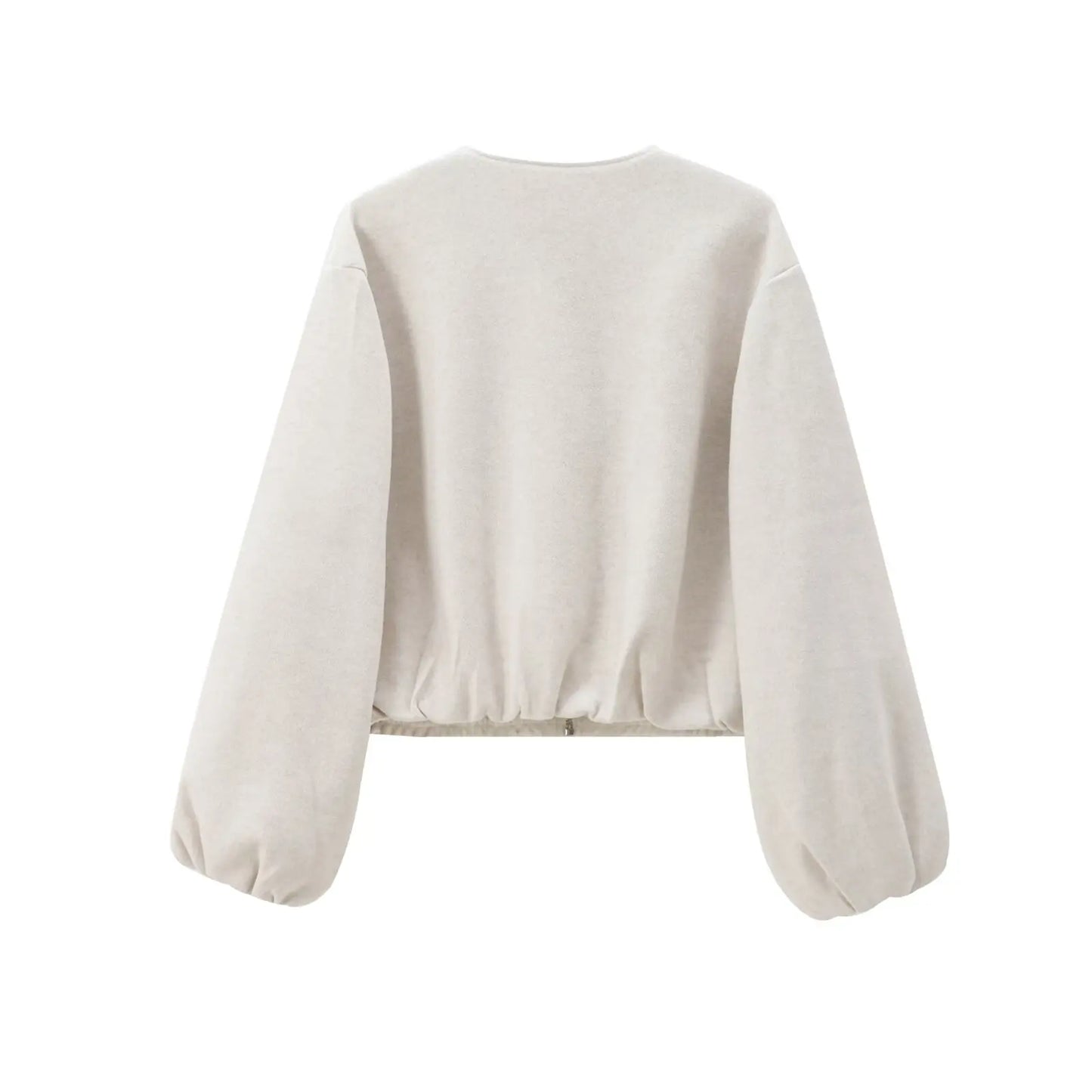 Soft Cropped Bomber Jackets