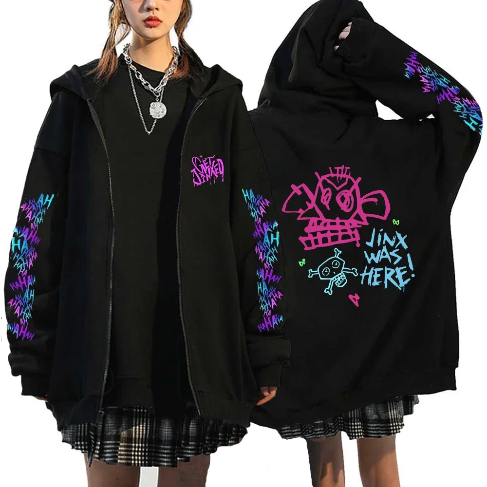 Arcane Jinx Zipper Hoodies
